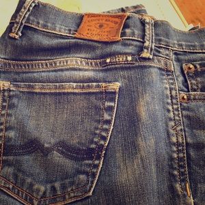 Blue jeans lucky brand
